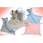 Doudou para bebé tema «Animais» em caixa