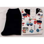 Pijama 2 peças cardado tema «Comboio» - Image 4