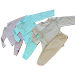 Pijama 2 peças cardado tema «Riscas» - Image 2