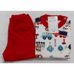 Pijama 2 peças cardado tema «Comboio» - Image 3