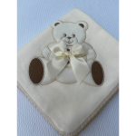 Fralda de Pano tema «Urso com laço»